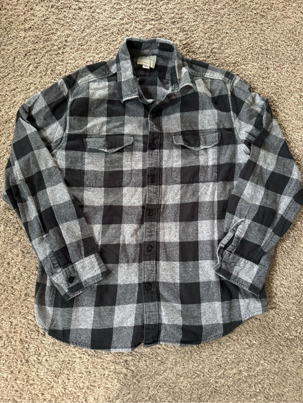 American Eagle flannel men XL